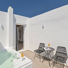 Deluxe Suite with Sea View at Naxos Blue Sky Hotel